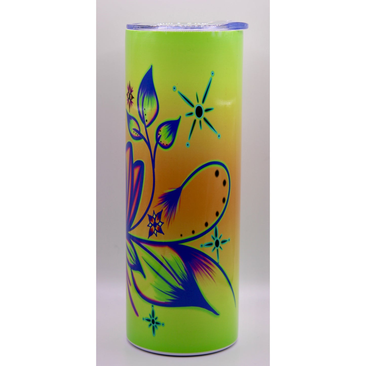 Green Floral - 20oz. Tumbler