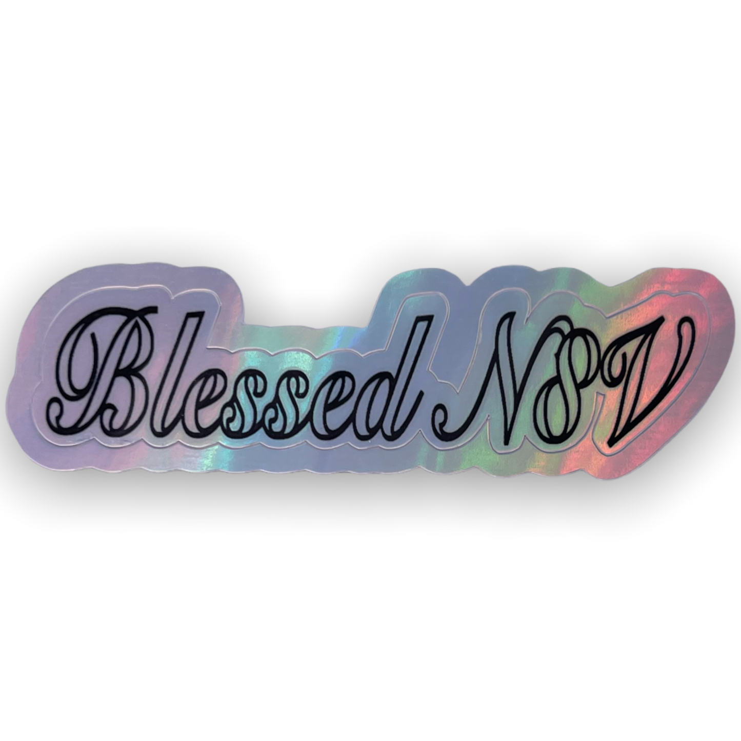 Blessed N8V Holographic Sticker