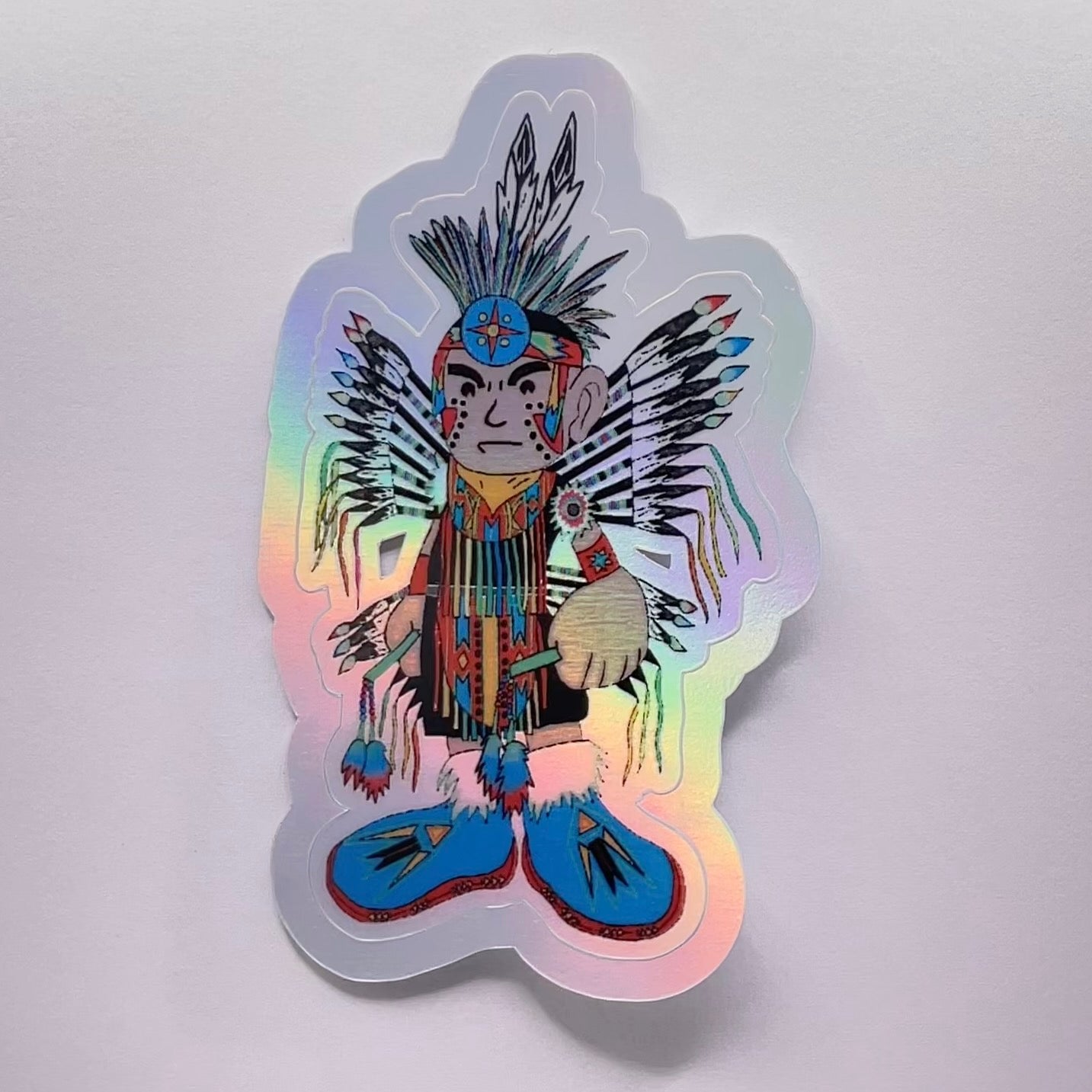 Fancy Dancer - Holographic Sticker