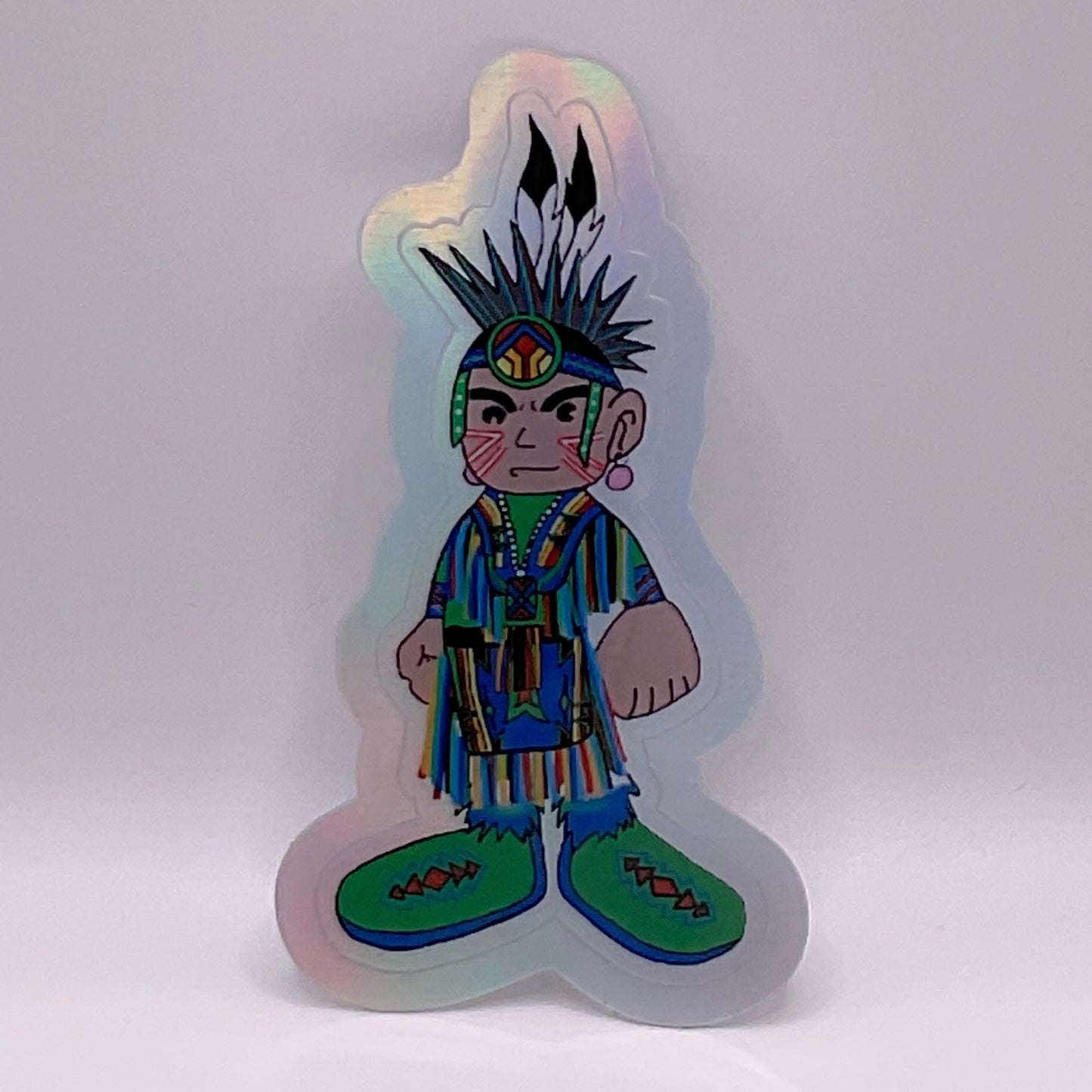 Grass Dancer - Holographic Sticker