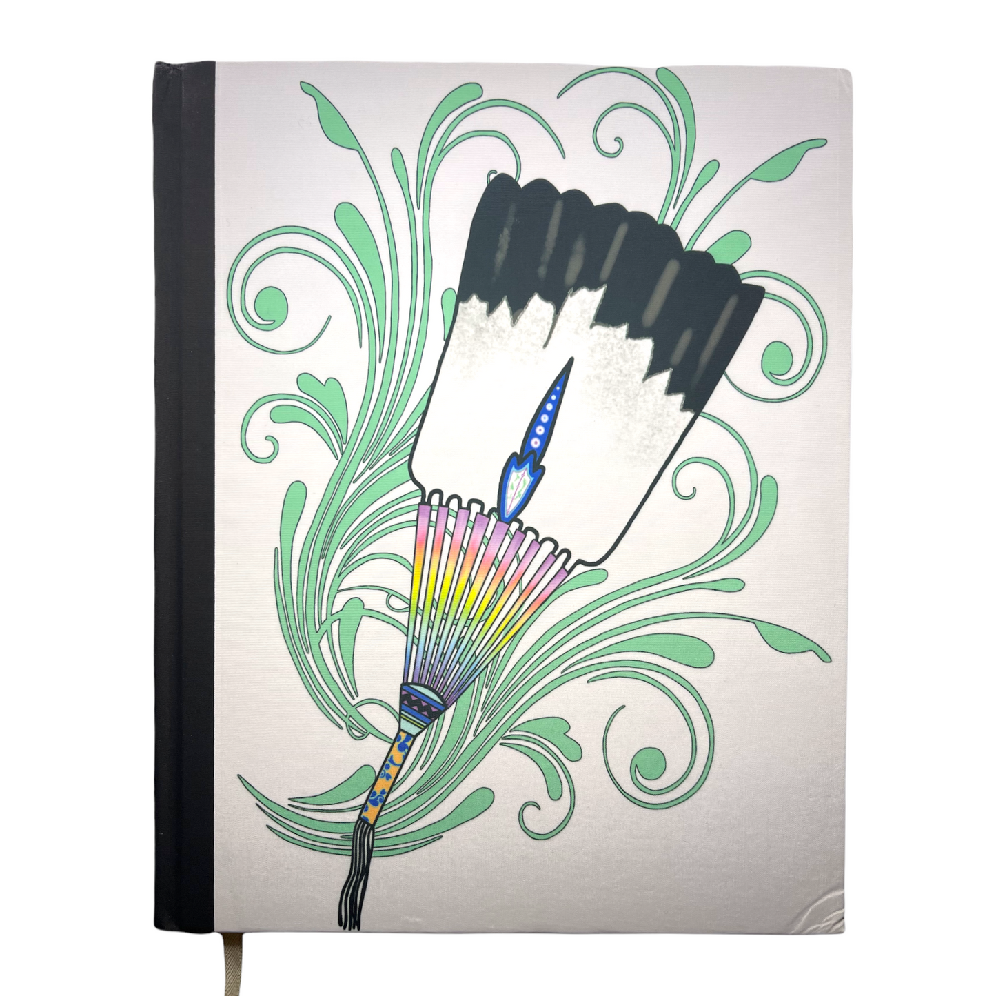 Floral Fan Notebook