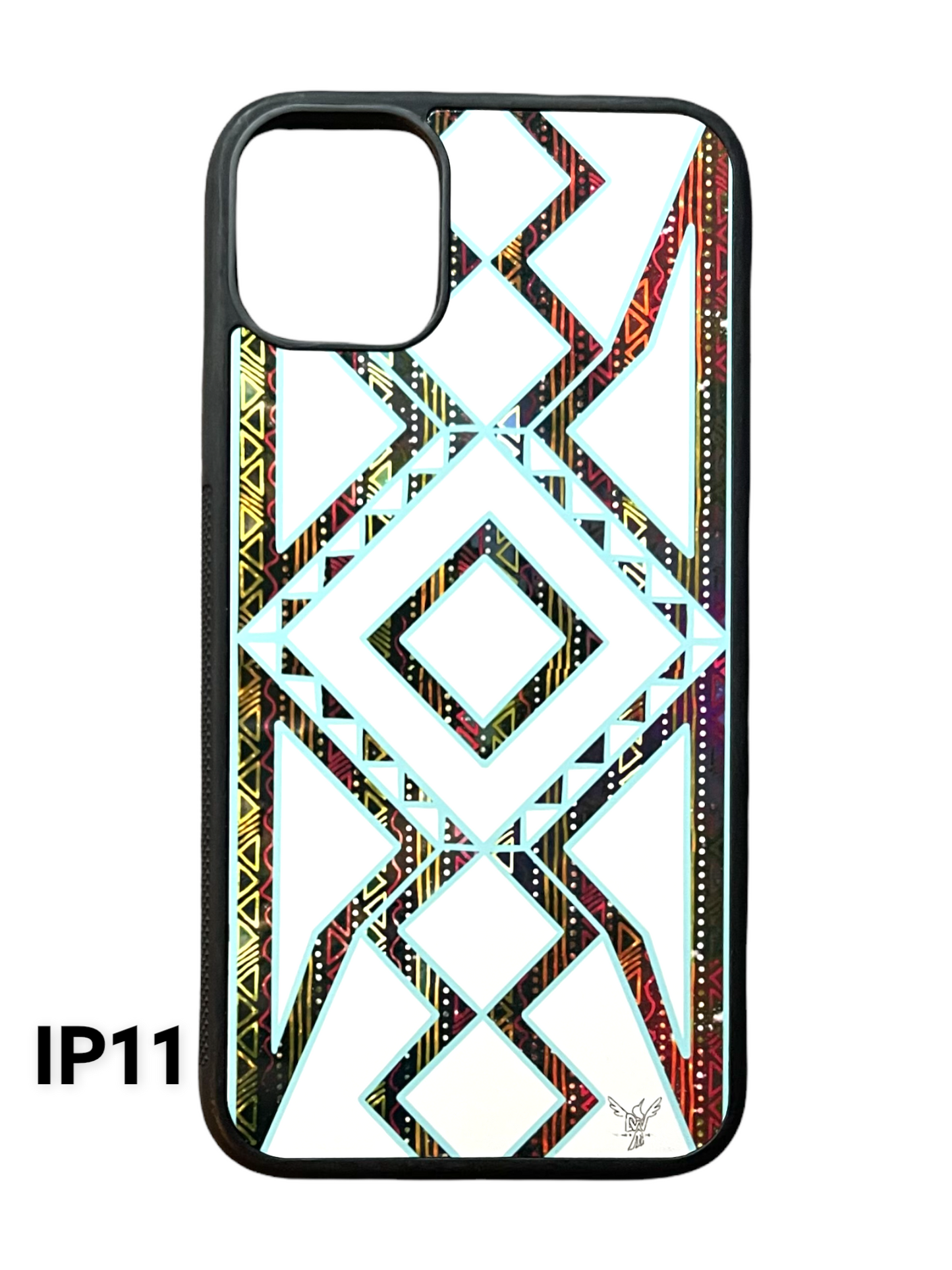Blue 5 Diamonds iPhone Case