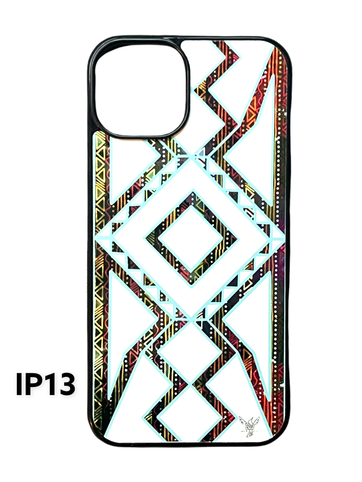 Blue 5 Diamonds iPhone Case