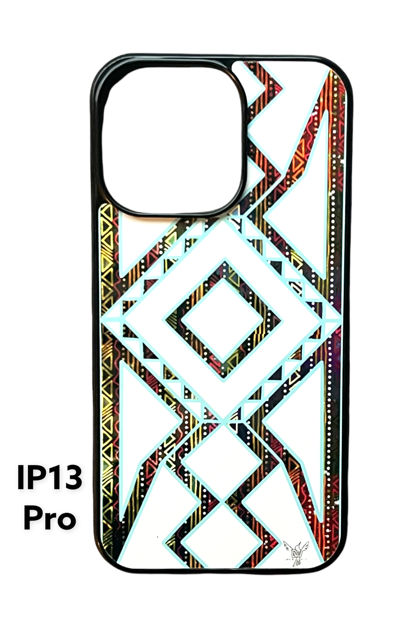 Blue 5 Diamonds iPhone Case