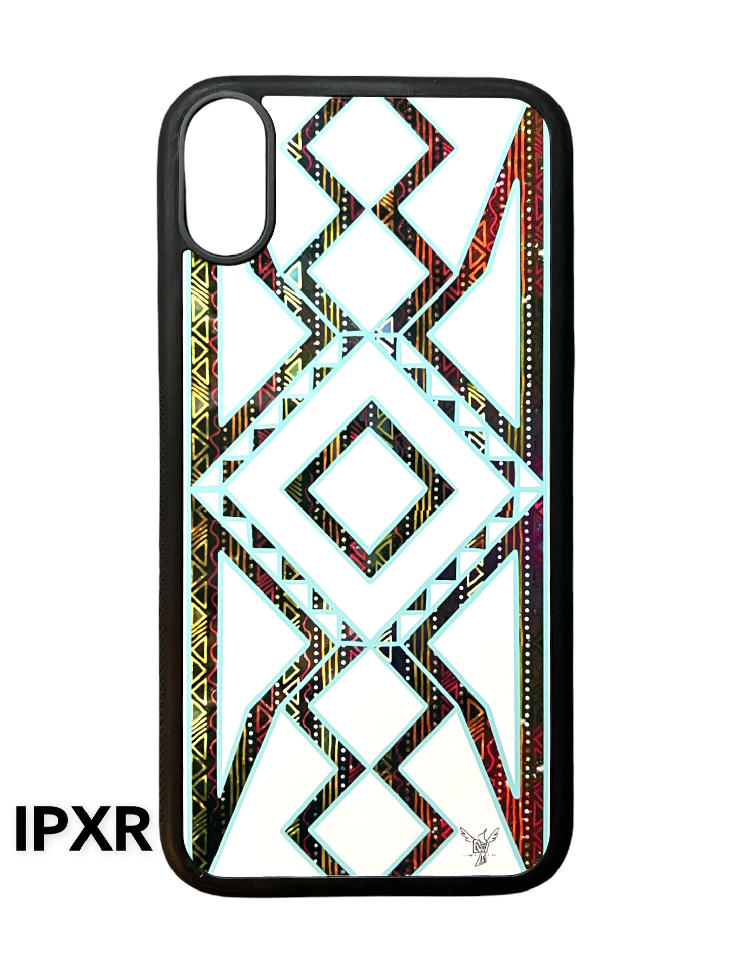 Blue 5 Diamonds iPhone Case