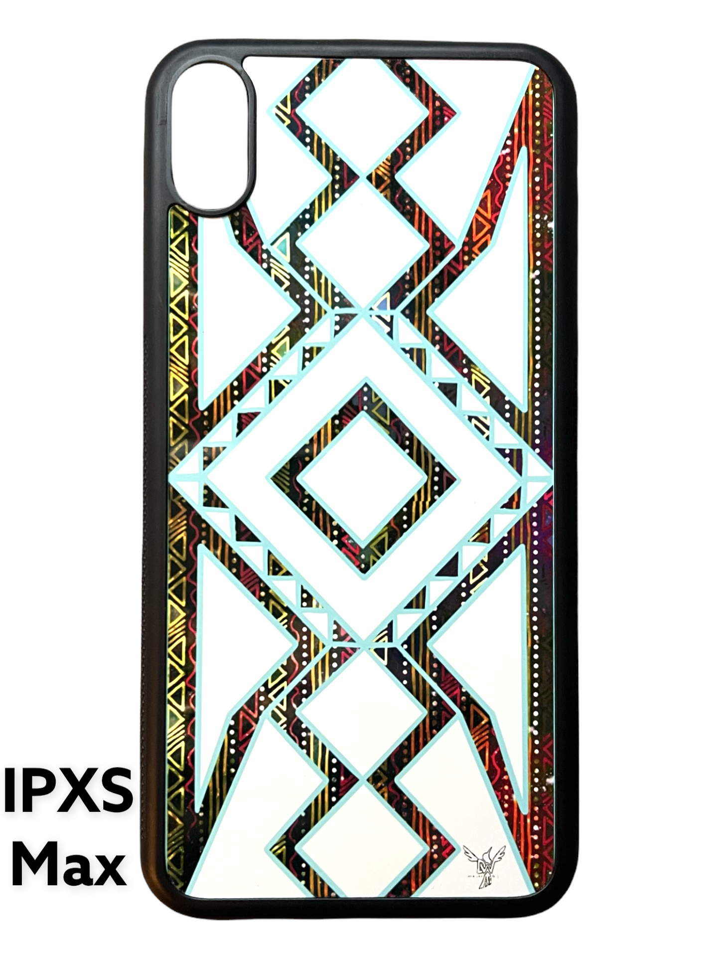 Blue 5 Diamonds iPhone Case