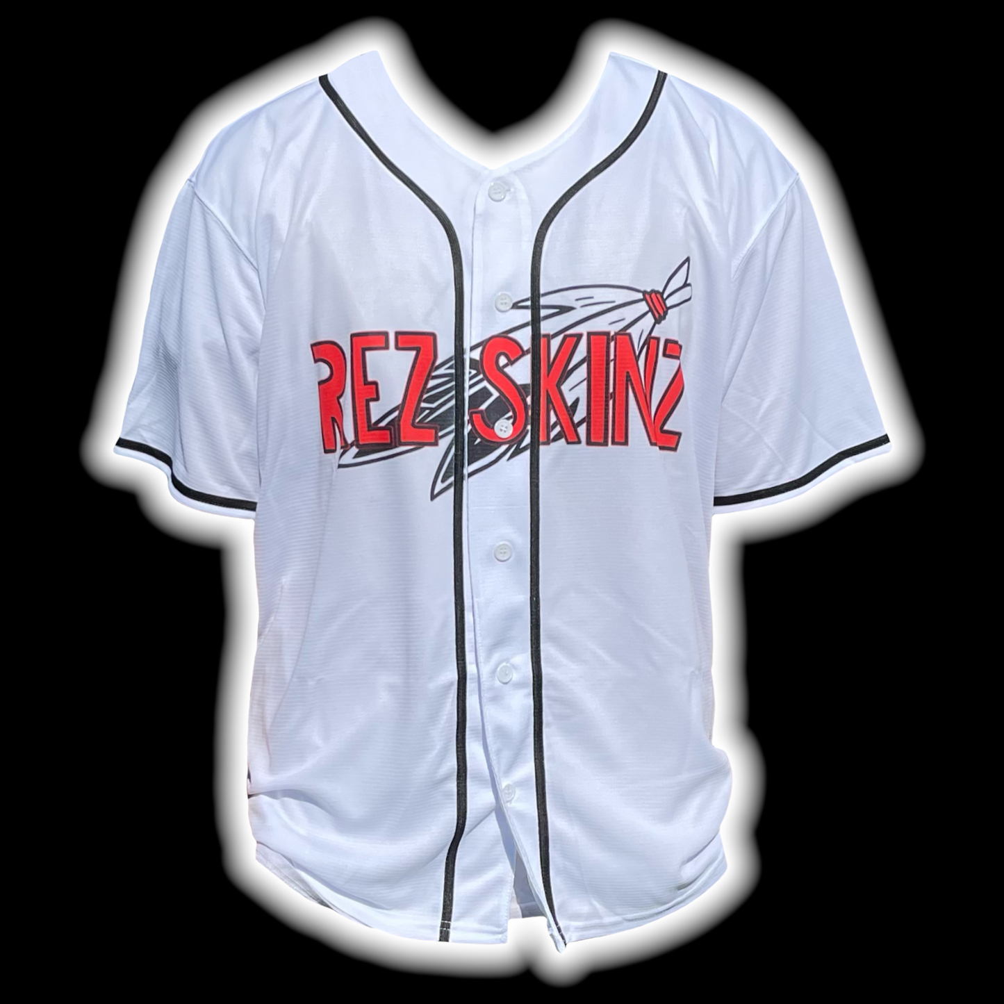 Rez Skinz Baseball Jersey