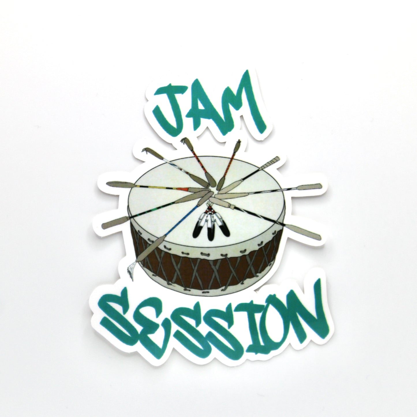 Jam Session Drum - Sticker Decal