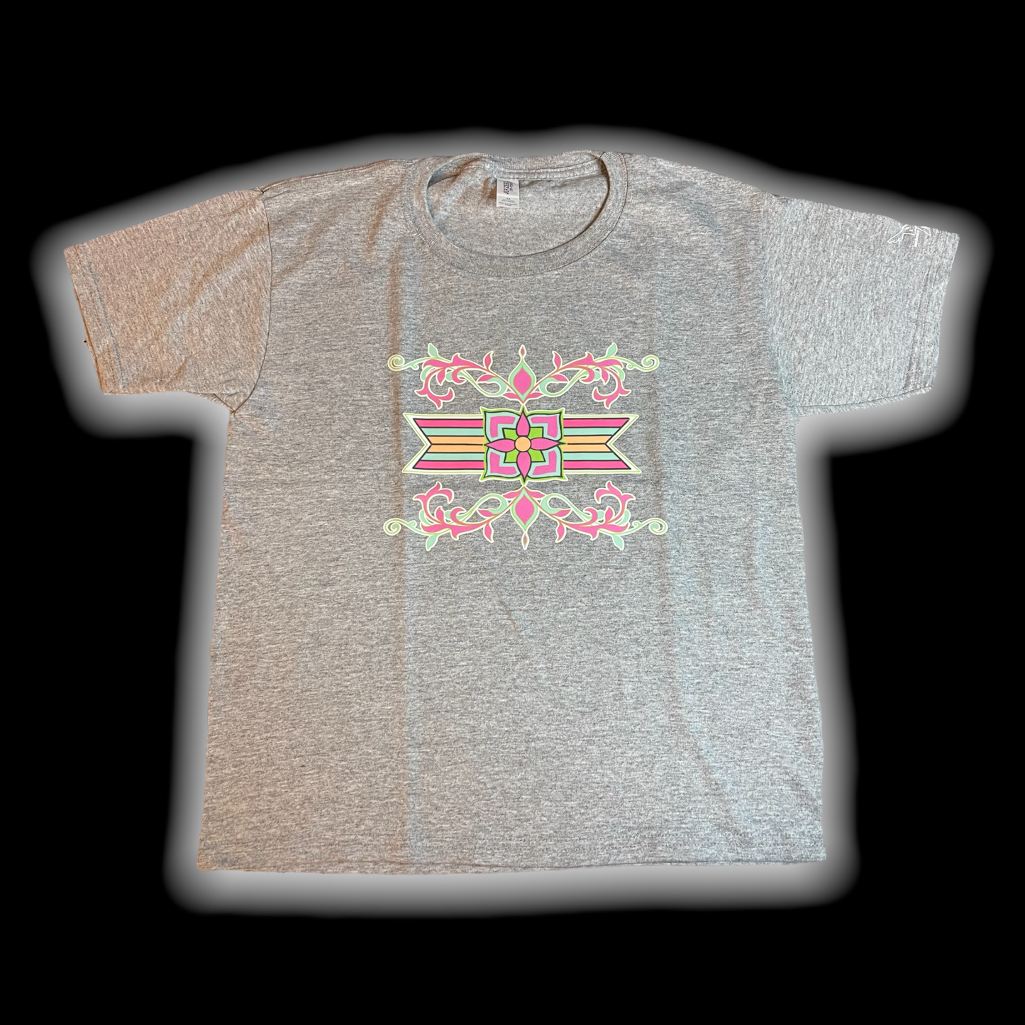 Neon Floral Youth T-Shirt
