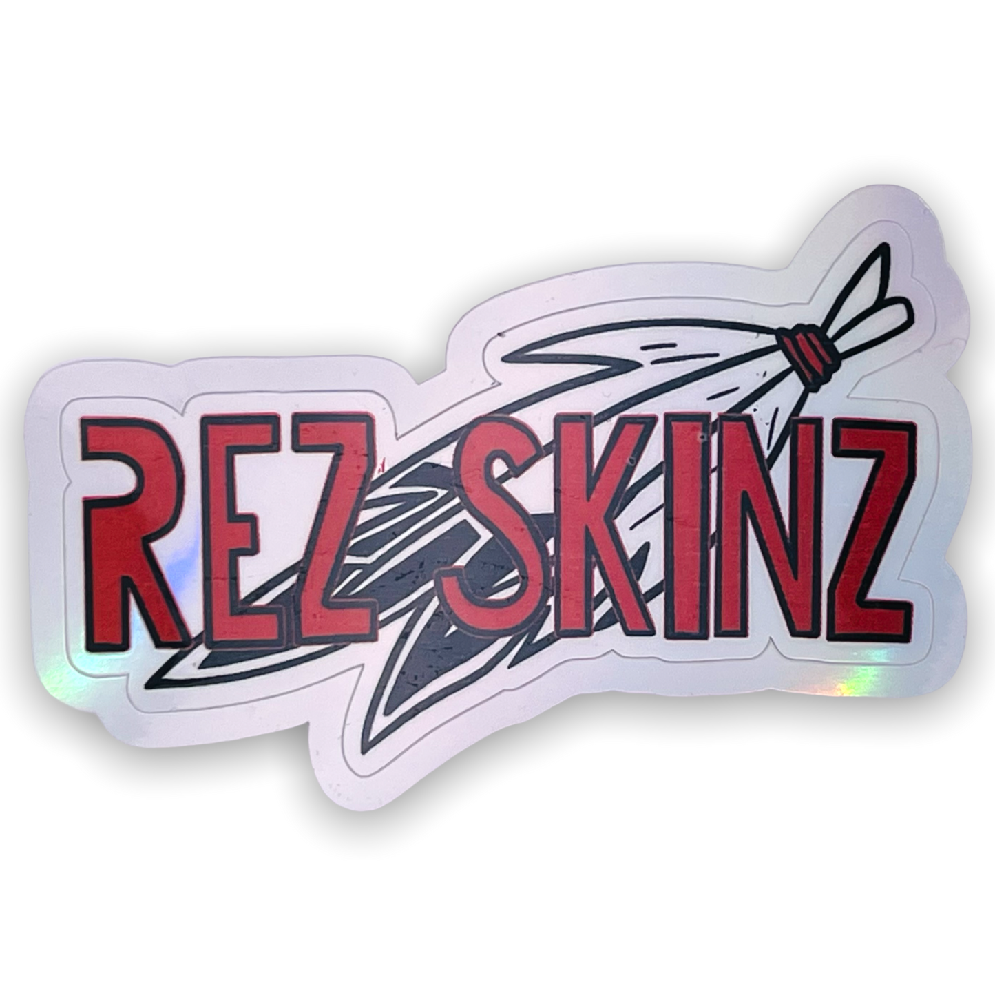 Rez Skinz Holographic Sticker