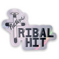 Tribal Hit Holographic Sticker